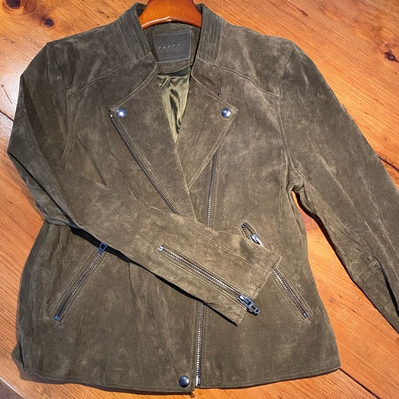 Blank NYC Suede Leather Moto Jacket - Picture 11 of 11